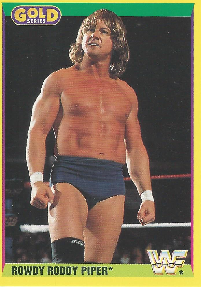WWF Merlin Gold Series 2 1992 Trading Cards Roddy Piper No.51