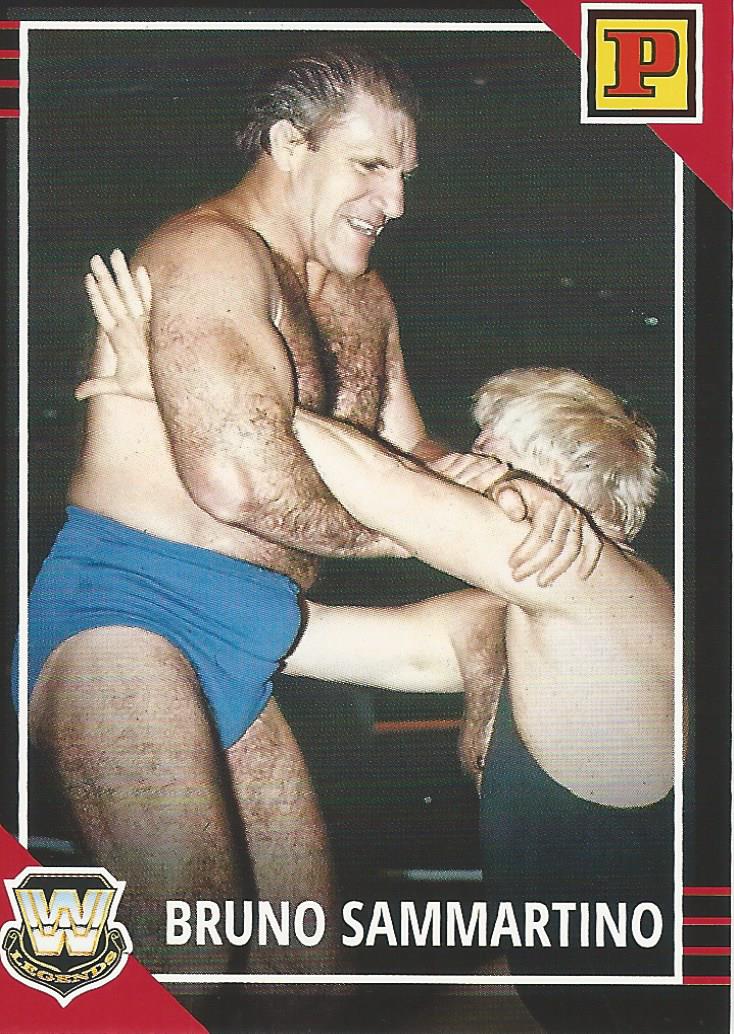 WWE Panini Debut Edition 2022 Trading Cards Bruno Sammartino No.129 Red