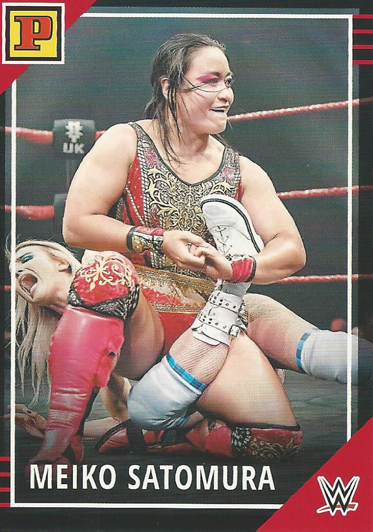 WWE Panini Debut Edition 2022 Trading Cards Meiko Satomura No.69 Red