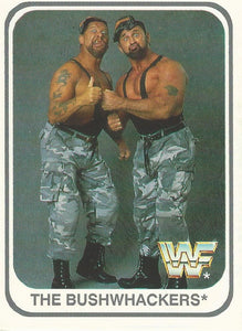 WWF Merlin 1991 Trading Cards Bushwhackers No.52