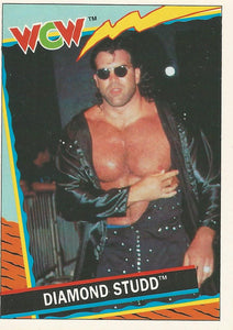 WCW Topps 1992 Trading Cards Diamond Studd No.52