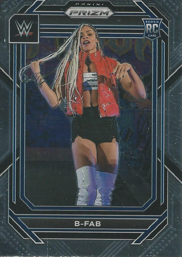 WWE Panini Prizm 2023 Trading Cards B-Fab No.101