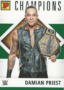 WWE Panini Debut Edition 2022 Trading Cards Damian Priest No.144 Green