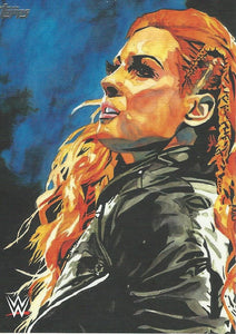 WWE Topps Undisputed 2020 Trading Cards Becky Lynch RS-3