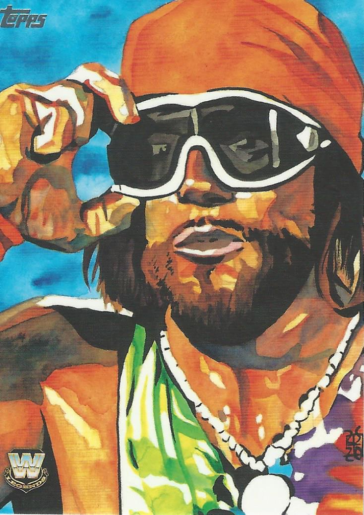 WWE Topps Undisputed 2020 Trading Cards Macho Man Randy Savage RS-6