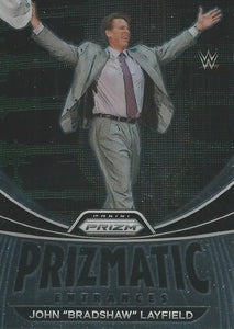 WWE Panini Prizm 2023 Trading Cards Prizmatic Entrances JBL No.13