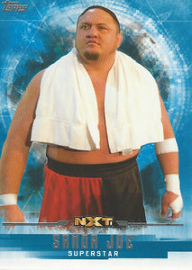 WWE Topps Undisputed 2017 Trading Cards Samoa Joe No.53