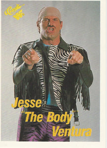 WWF Classic Trading Cards 1990 Jesse Ventura No.53