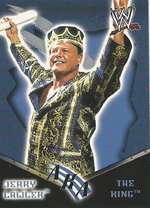 WWE Fleer Royal Rumble 2002 Trading Cards Jerry Lawler No.83