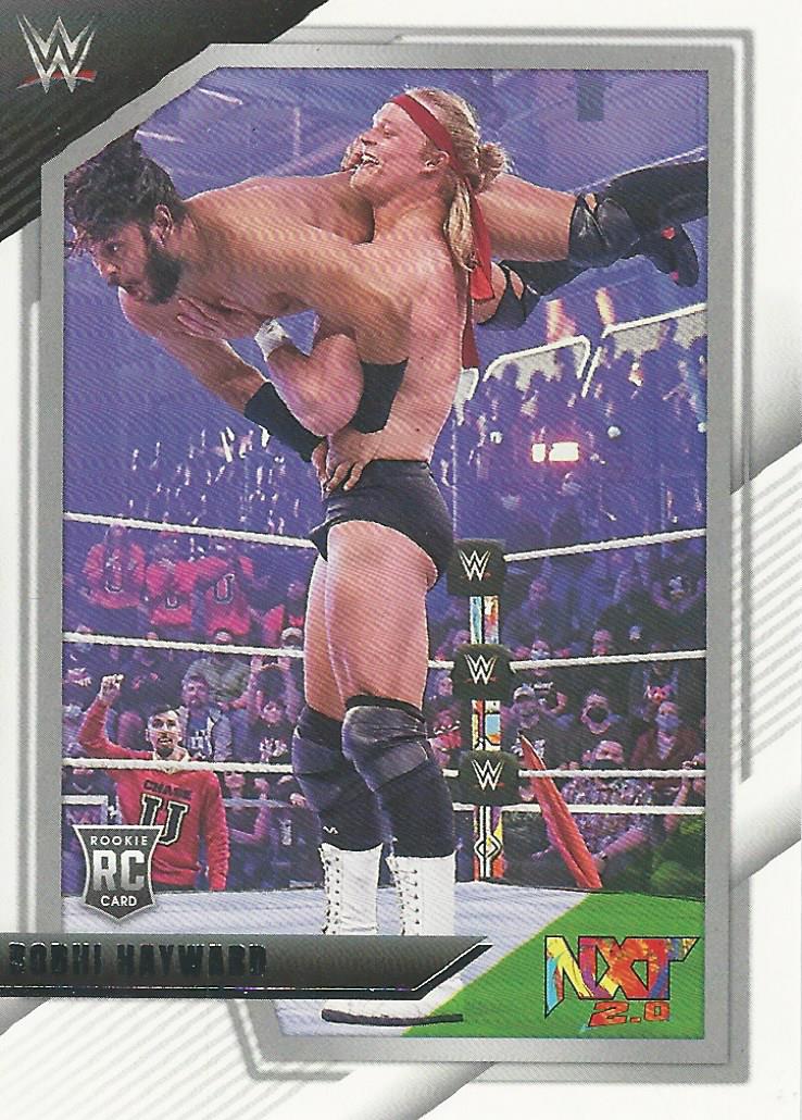 WWE Panini NXT 2022 Trading Cards Bodhi Hayward No.54