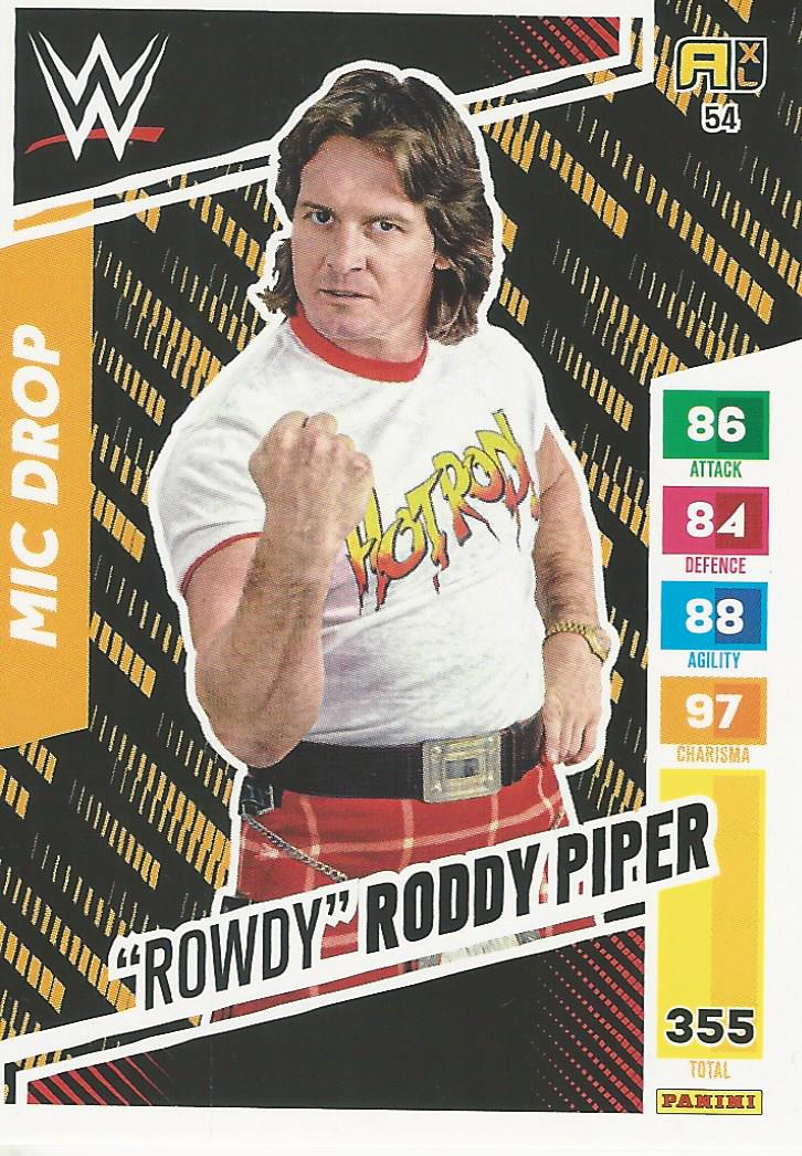 WWE Panini XL Adrenalyn 2024 Trading Cards Roddy Piper No.54