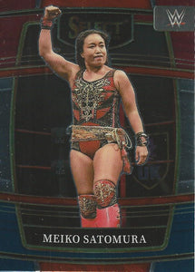 WWE Panini Select 2022 Trading Cards Red/Silver/Blue Meiko Satomura No.12