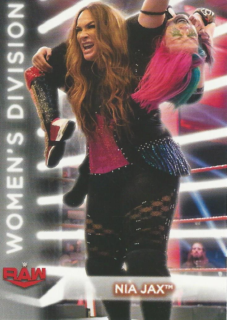 WWE Topps Womens Division 2021 Trading Card Nia Jax R-11