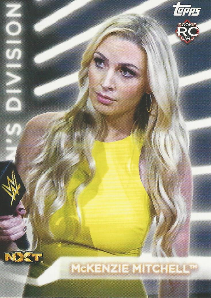 WWE Topps Womens Division 2021 Trading Card Mckenzie Mitchell R-41