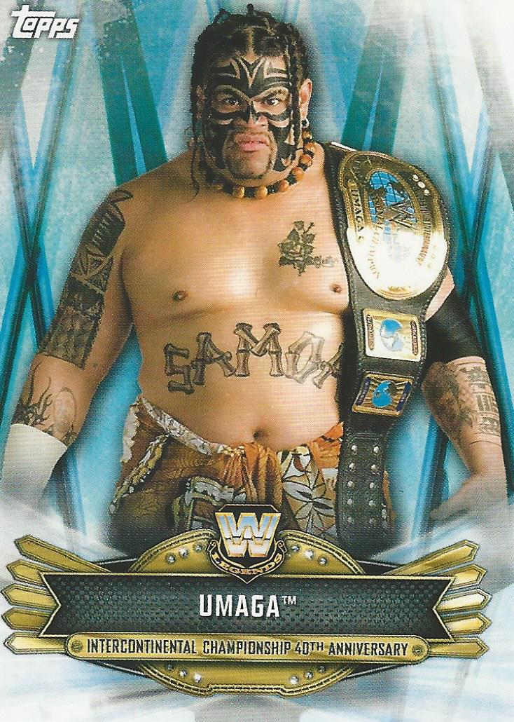 WWE Topps Smackdown 2019 Trading Cards Umaga IC-33