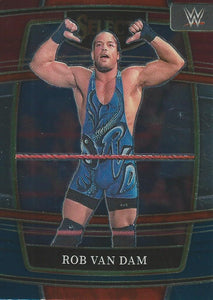 WWE Panini Select 2022 Trading Cards Red/Silver/Blue Rob Van Dam No.92