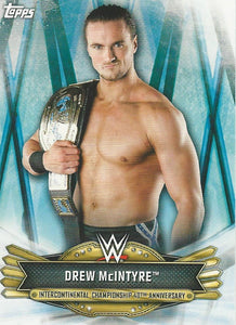 WWE Topps Smackdown 2019 Trading Cards Drew McIntyre IC-36