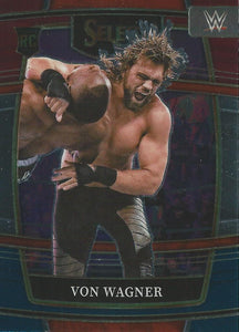 WWE Panini Select 2022 Trading Cards Red/Silver/Blue Von Wagner No.96