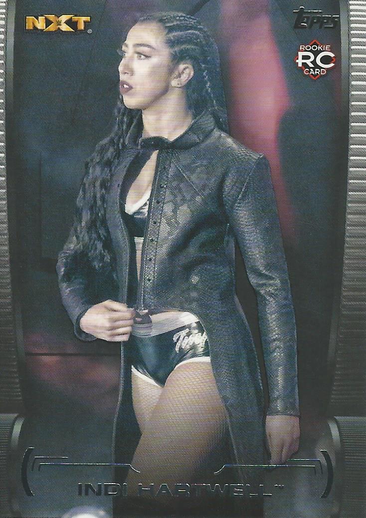 WWE Topps Undisputed 2021 Trading Cards Indi Hartwell No.55