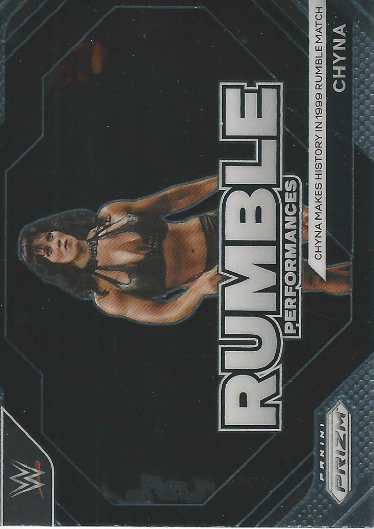 WWE Panini Prizm 2024 Trading Cards Rumble Performances Chyna No.7