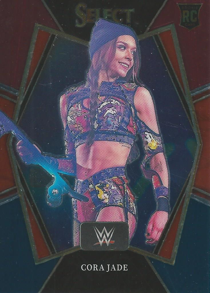 WWE Panini Select 2022 Trading Cards Red/Silver/Blue Cora Jade No.121