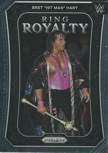 WWE Panini Prizm 2023 Trading Cards Ring Royalty Bret Hart No.11