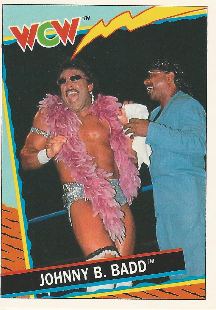 WCW Topps 1992 Trading Cards Johnny B. Badd No.56