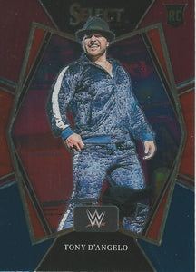 WWE Panini Select 2022 Trading Cards Red/Silver/Blue Tony D'Angelo No.182