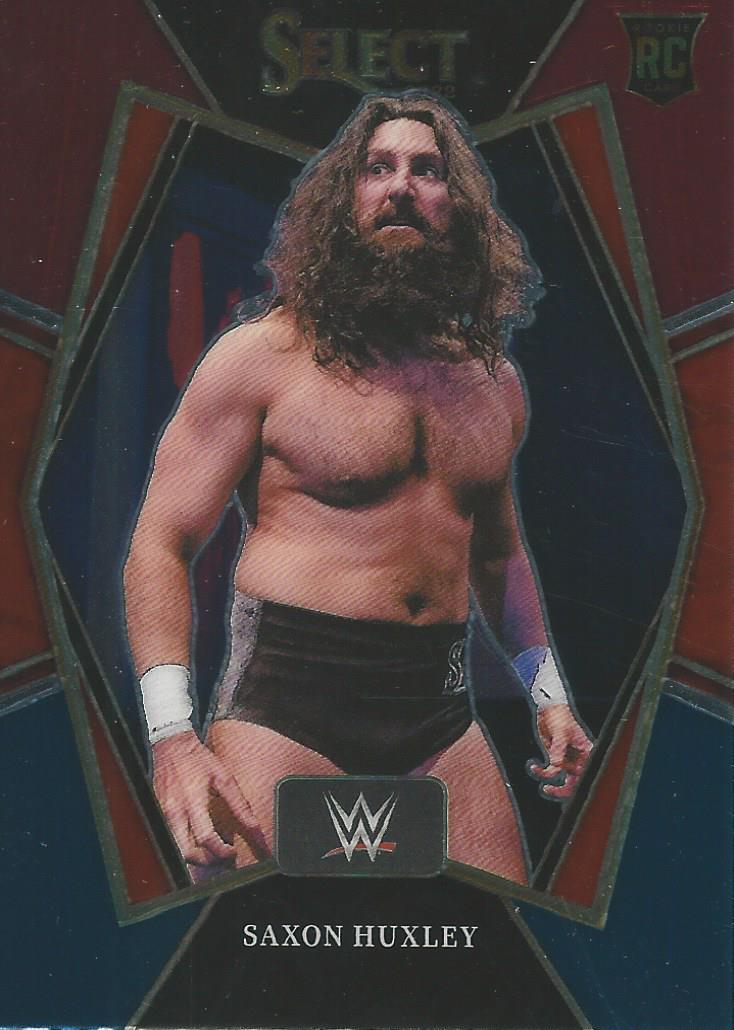 WWE Panini Select 2022 Trading Cards Red/Silver/Blue Saxon Huxley No.190