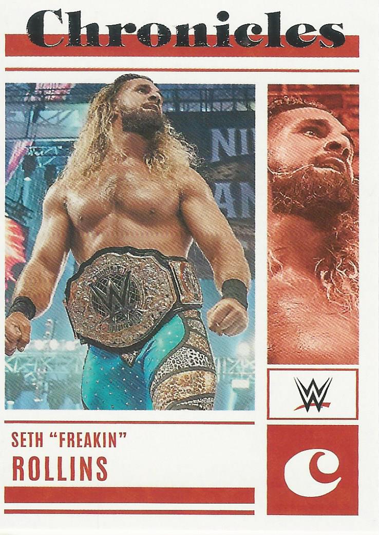 WWE Panini Chronicles 2023 Trading Cards Seth Rollins No.57