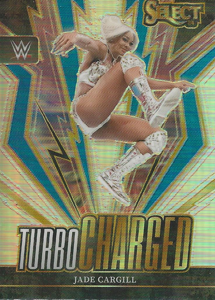 WWE Panini Select 2024 Trading Cards Turbo Charged Jade Cargill No.17