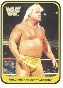 WWF Merlin 1991 Trading Cards Greg Valentine No.57