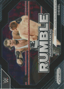 WWE Panini Prizm 2024 Trading Cards Rumble Performances Diesel No.9