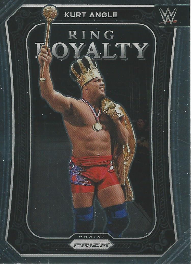 WWE Panini Prizm 2023 Trading Cards Ring Royalty Kurt Angle No.15