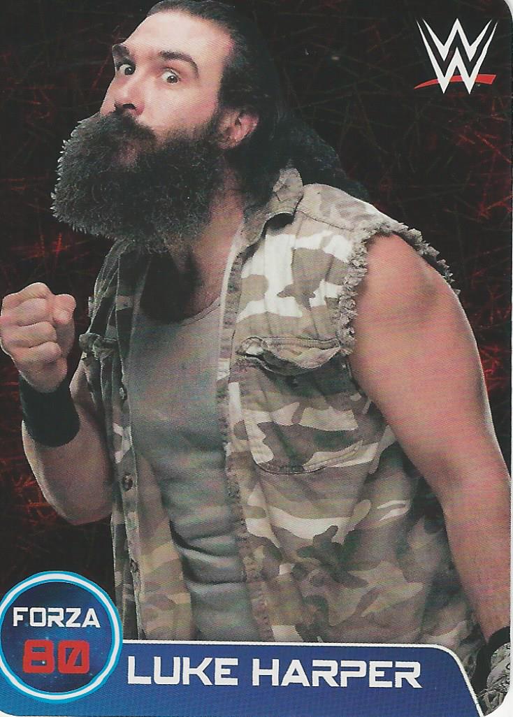 WWE Edibas Lamincards 2014 Luke Harper No.57