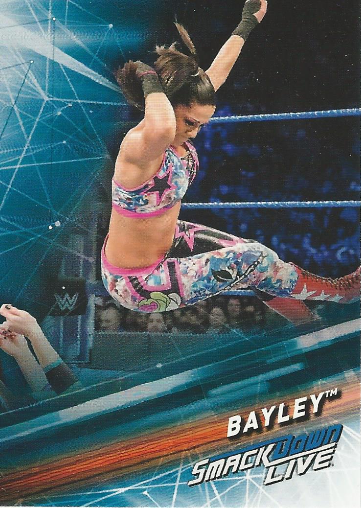WWE Topps Smackdown 2019 Trading Cards Bayley No.7
