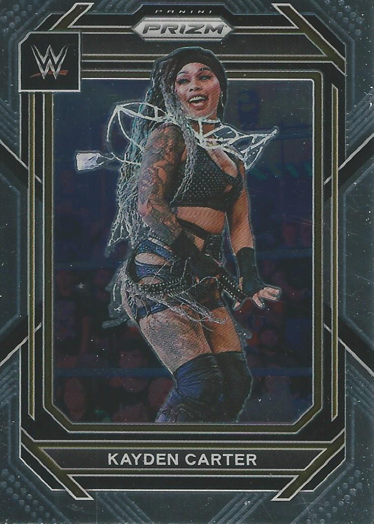 WWE Panini Prizm 2023 Trading Cards Kayden Carter No.118