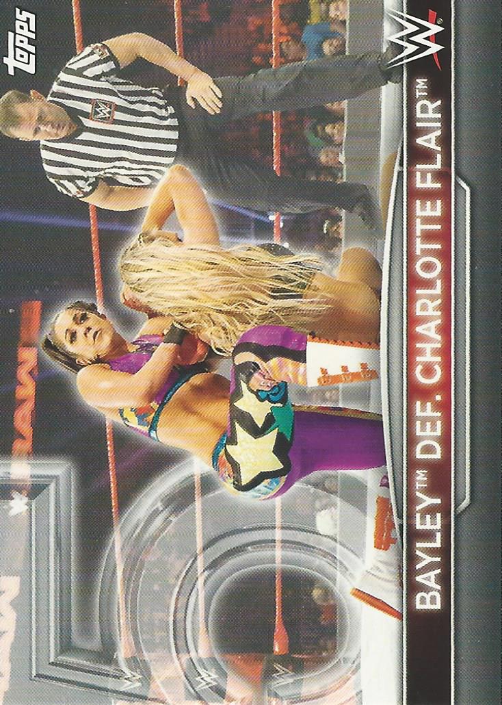 WWE Topps Womens Division 2021 Trading Cards Bayley RC-4