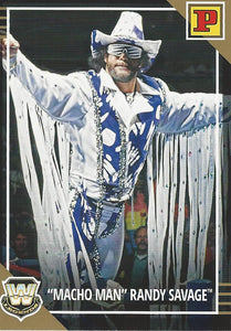 WWE Panini Debut Edition Trading Cards 2022 Macho Man Randy Savage No.135 Gold