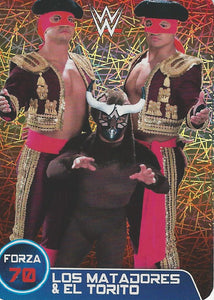 WWE Edibas Lamincards 2014 Los Matadores and El Torito No.58