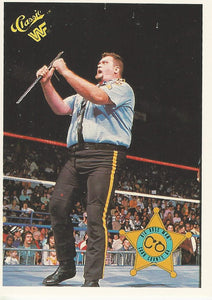 WWF Classic Trading Cards 1990 Big Boss Man No.58