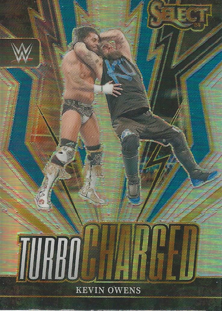 WWE Panini Select 2024 Trading Cards Turbo Charged Kevin Owens No.18