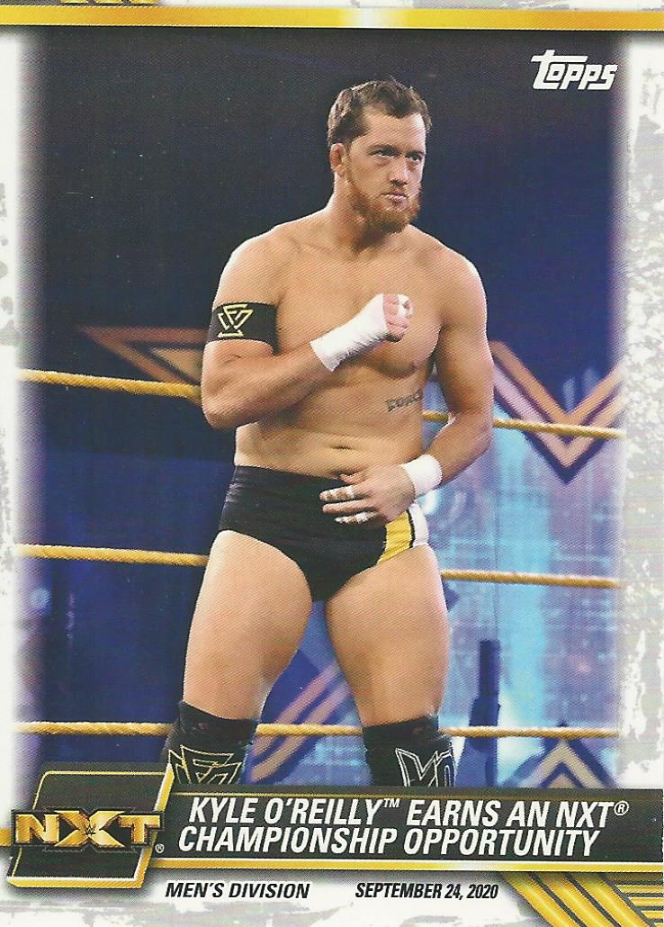 WWE Topps NXT 2021 Trading Cards Kyle O'Reilly No.71