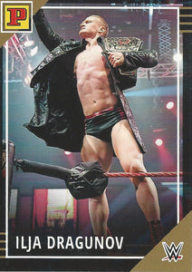 WWE Panini Debut Edition Trading Cards 2022 Ilja Dragunov No.59 Gold