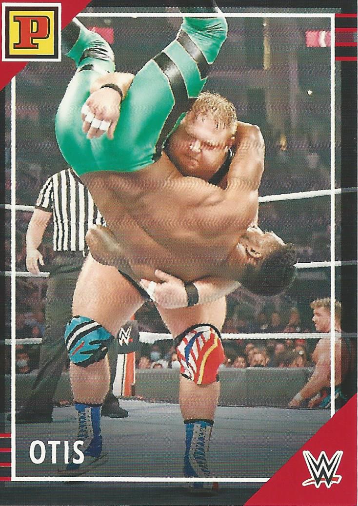 WWE Panini Debut Edition Trading Cards 2022 Otis No.6 Red