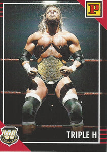 WWE Panini Debut Edition 2022 Trading Cards Triple H No.112 Red