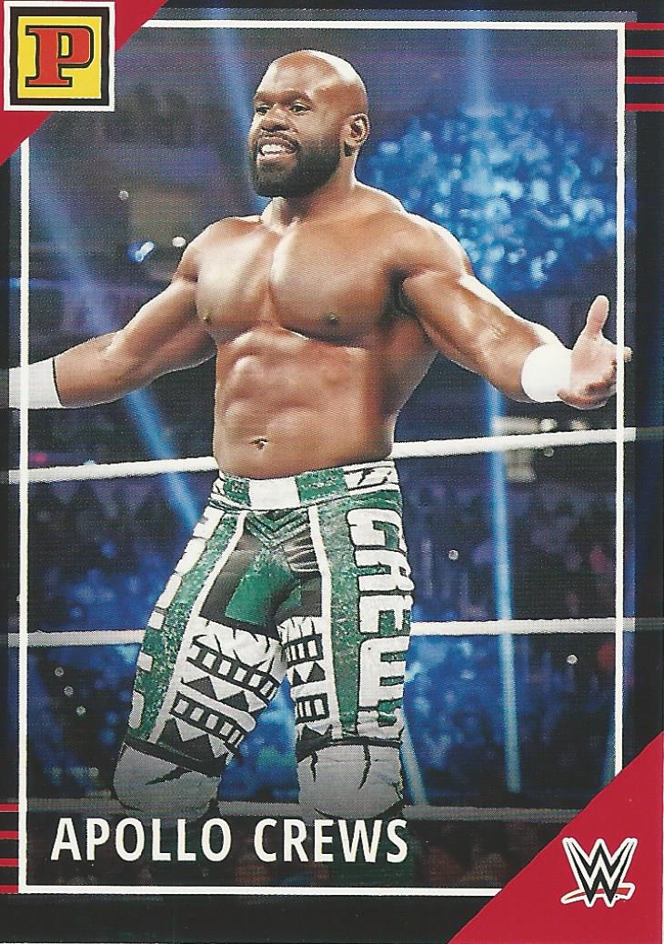 WWE Panini Debut Edition Trading Cards 2022 Apollo Crews No.32 Red