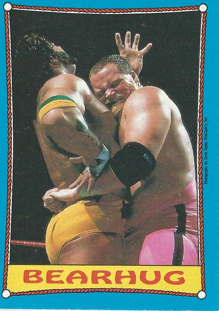 Topps WWF Wrestling Cards 1987 Jim Neidhart No.59