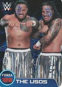 WWE Edibas Lamincards 2014 The Usos No.59