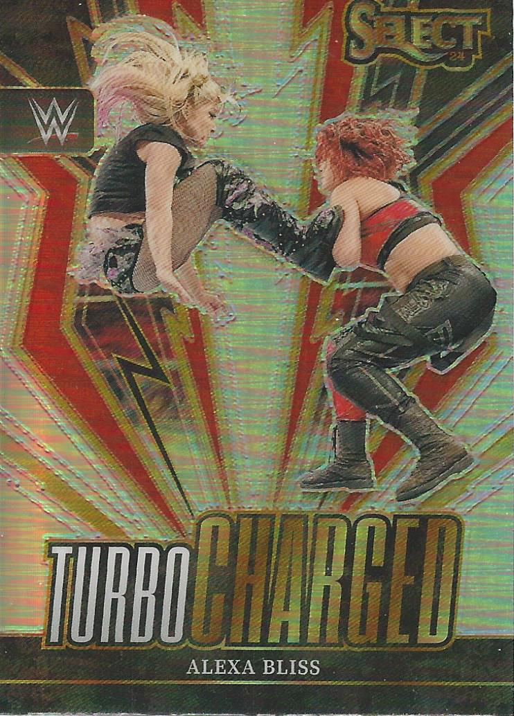 WWE Panini Select 2024 Trading Cards Turbo Charged Alexa Bliss No.19